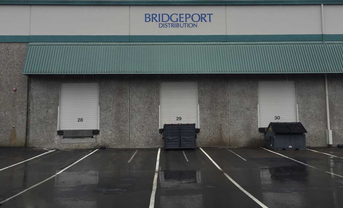 Bridgeport Distribution warehouse bays